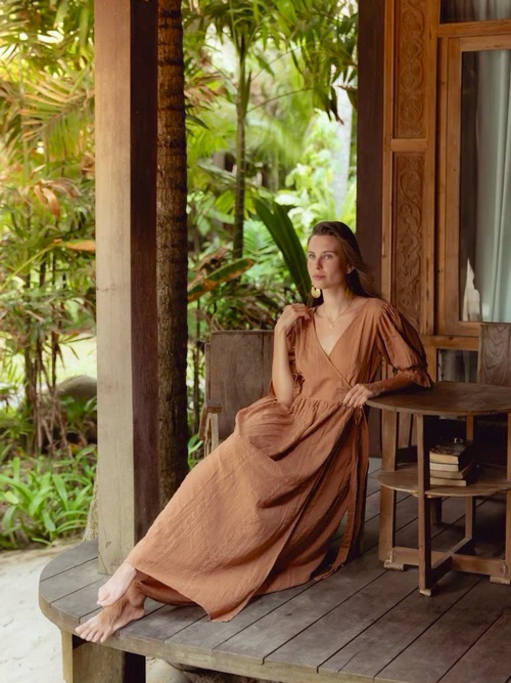 Daughters of India Uma Maxi - Picture 4 of 7